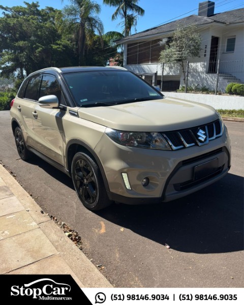SUZUKI VITARA 1.4 16V TURBO GASOLINA 4SPORT ALLGRIP AUTOMÁTICO 2019/2019 STOPCAR MULTIMARCAS ESTRELA / Carros no Vale