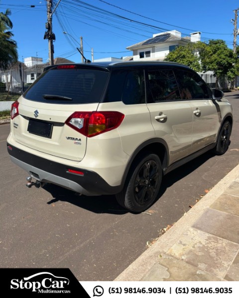 SUZUKI VITARA 1.4 16V TURBO GASOLINA 4SPORT ALLGRIP AUTOMÁTICO 2019/2019 STOPCAR MULTIMARCAS ESTRELA / Carros no Vale
