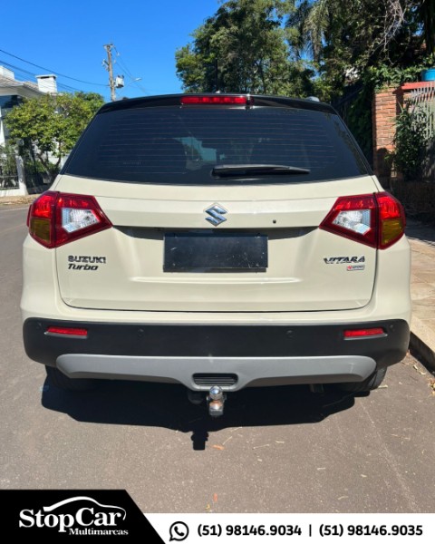 SUZUKI VITARA 1.4 16V TURBO GASOLINA 4SPORT ALLGRIP AUTOMÁTICO 2019/2019 STOPCAR MULTIMARCAS ESTRELA / Carros no Vale