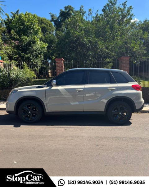 SUZUKI VITARA 1.4 16V TURBO GASOLINA 4SPORT ALLGRIP AUTOMÁTICO 2019/2019 STOPCAR MULTIMARCAS ESTRELA / Carros no Vale
