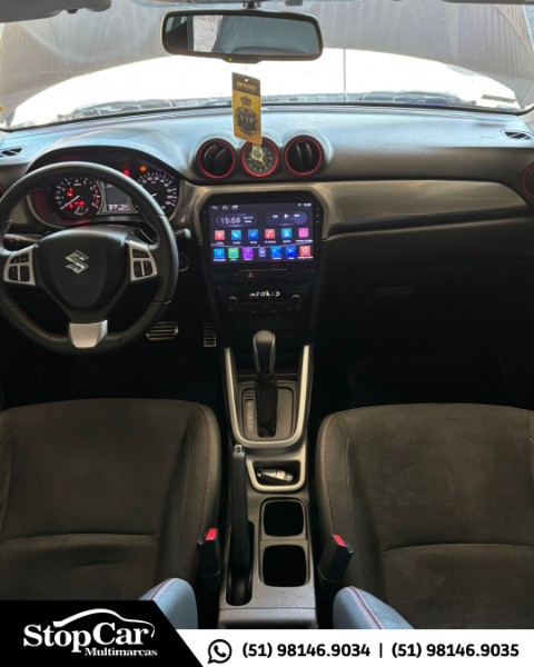 SUZUKI VITARA 1.4 16V TURBO GASOLINA 4SPORT ALLGRIP AUTOMÁTICO 2019/2019 STOPCAR MULTIMARCAS ESTRELA / Carros no Vale