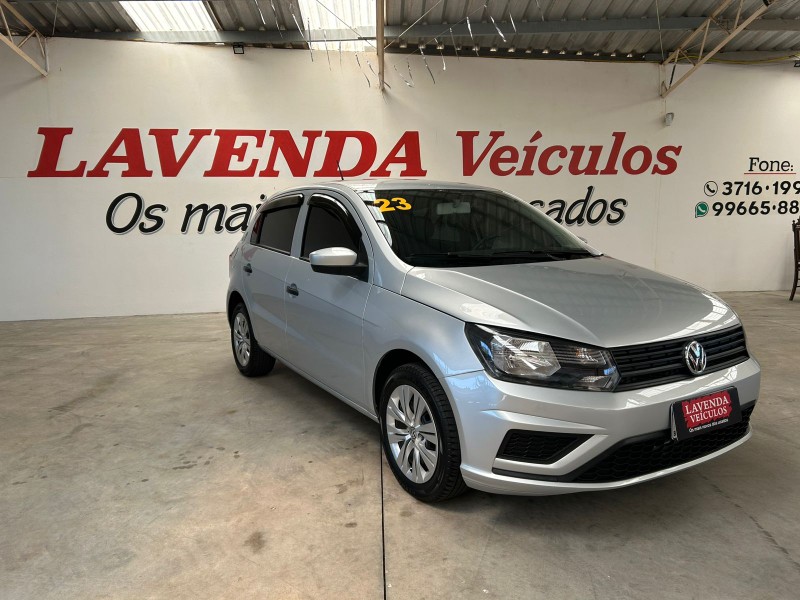 VOLKSWAGEN GOL 1.0 MPI 2022/2023 LAVENDA VEÍCULOS ARROIO DO MEIO / Carros no Vale