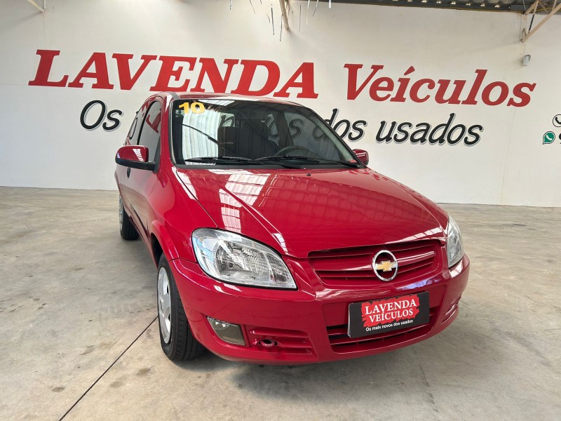 CHEVROLET CELTA SPIRIT 2009/2010 LAVENDA VEÍCULOS ARROIO DO MEIO / Carros no Vale