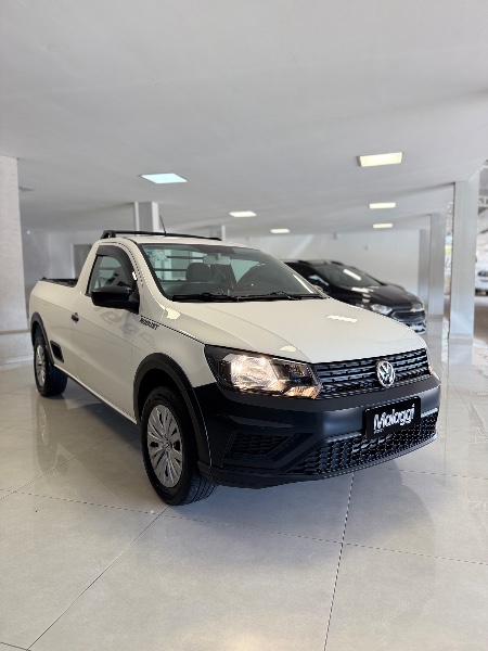 VOLKSWAGEN SAVEIRO 1.6 MSI ROBUST CD 8V FLEX 2P MANUAL 2021/2021 MALAGGI VEÍCULOS ENCANTADO / Carros no Vale