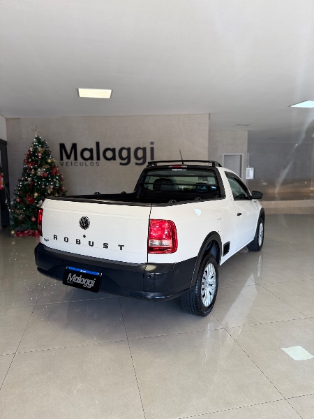 VOLKSWAGEN SAVEIRO 1.6 MSI ROBUST CD 8V FLEX 2P MANUAL 2021/2021 MALAGGI VEÍCULOS ENCANTADO / Carros no Vale