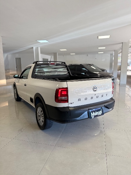 VOLKSWAGEN SAVEIRO 1.6 MSI ROBUST CD 8V FLEX 2P MANUAL 2021/2021 MALAGGI VEÍCULOS ENCANTADO / Carros no Vale