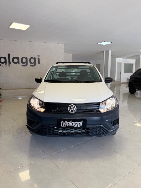 VOLKSWAGEN SAVEIRO 1.6 MSI ROBUST CD 8V FLEX 2P MANUAL 2021/2021 MALAGGI VEÍCULOS ENCANTADO / Carros no Vale