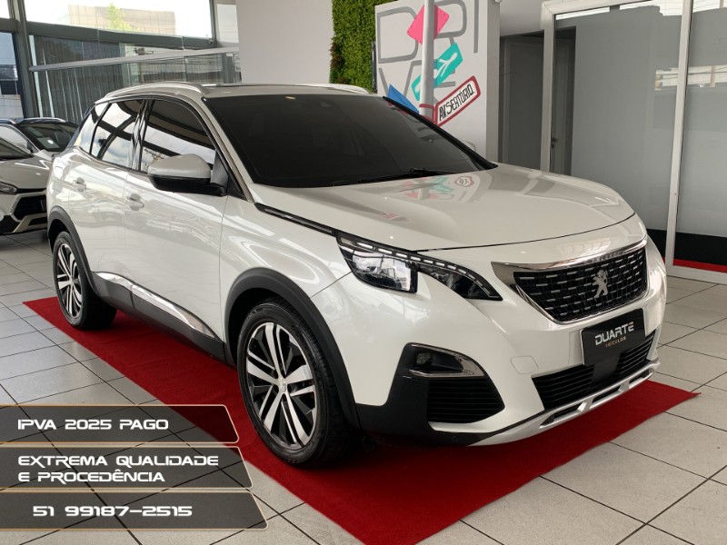 PEUGEOT 3008 1.6 GRIFFE 2017/2018 DUARTE VEÍCULOS PORTO ALEGRE / Carros no Vale PEUGEOT 3008 1.6 GRIFFE 2017/2018 DUARTE VEÍCULOS PORTO ALEGRE / Carros no Vale