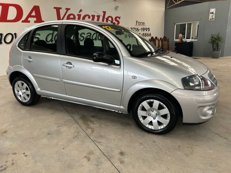 CITROEN C3 1.6 EXCLUSIVE 16V 2011/2012 LAVENDA VEÍCULOS ARROIO DO MEIO / Carros no Vale