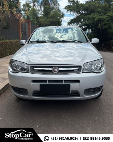 FIAT PALIO 1.0 CEL. ECON./ITALIA F.FLEX 8V 4P 2012/2012 STOPCAR MULTIMARCAS ESTRELA / Carros no Vale