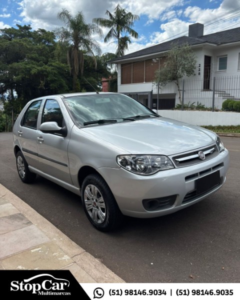 FIAT PALIO 1.0 CEL. ECON./ITALIA F.FLEX 8V 4P 2012/2012 STOPCAR MULTIMARCAS ESTRELA / Carros no Vale