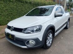 VOLKSWAGEN SAVEIRO CE CROSS 1.6 2014/2015 ESTAÇÃO DO CARRO ESTRELA / Carros no Vale