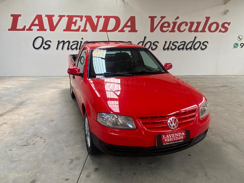 VOLKSWAGEN SAVEIRO TREND 1.6 2008/2009 LAVENDA VEÍCULOS ARROIO DO MEIO / Carros no Vale