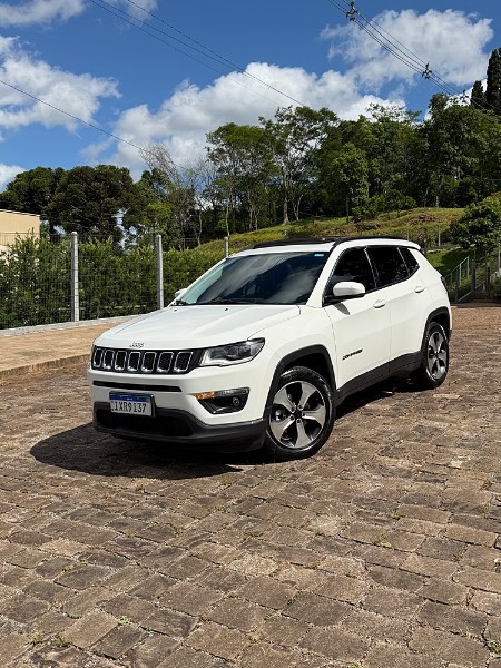 JEEP COMPASS 2.0 16V FLEX LONGITUDE AUTOMÁTICO 2017/2017 BOSCO AUTOMÓVEIS GUAPORÉ / Carros no Vale