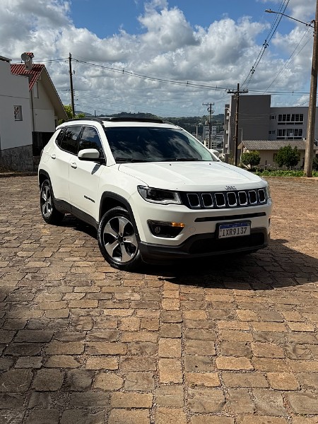 JEEP COMPASS 2.0 16V FLEX LONGITUDE AUTOMÁTICO 2017/2017 BOSCO AUTOMÓVEIS GUAPORÉ / Carros no Vale