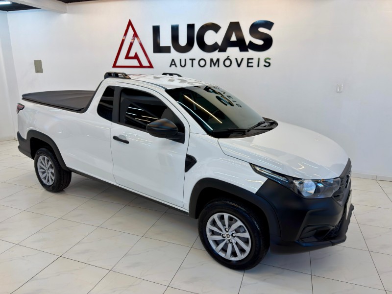 FIAT STRADA ENDURANCE 1.4 2023/2023 LUCAS AUTOMÓVEIS BOM RETIRO DO SUL / Carros no Vale