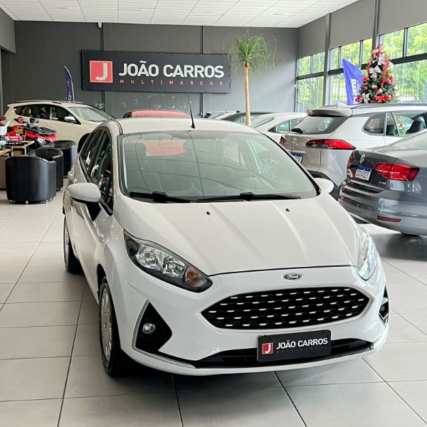 FORD FIESTA SE 1.6 16V 2018/2018 JOÃO CARROS MULTIMARCAS GUAPORÉ / Carros no Vale