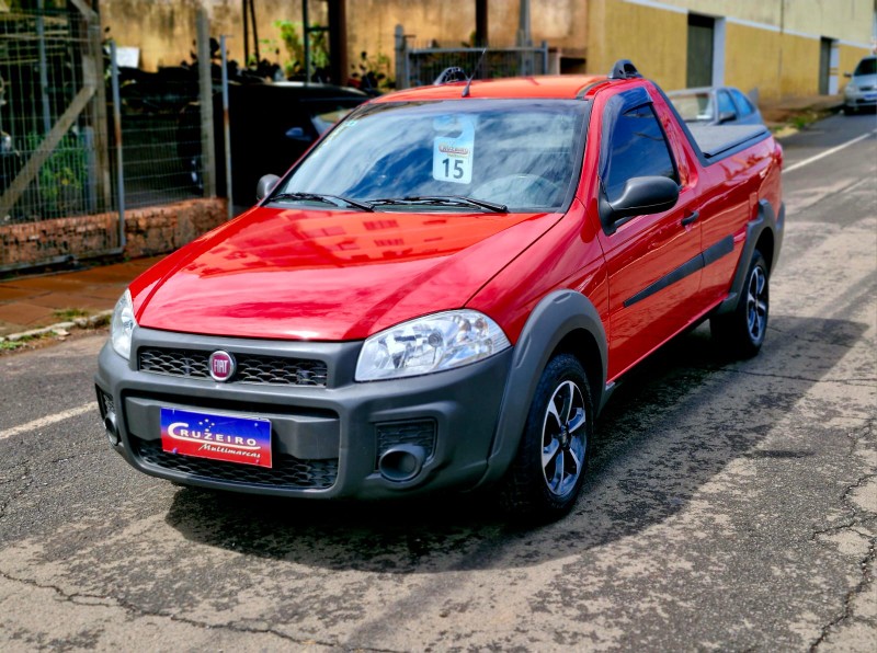 FIAT STRADA WORKING 1.4 CS 2014/2015 CRUZEIRO MULTIMARCAS CRUZEIRO DO SUL / Carros no Vale