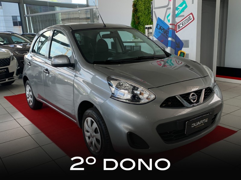NISSAN MARCH 1.0 S 12V FLEX 4P MANUAL 2017/2018 DUARTE VEÍCULOS PORTO ALEGRE / Carros no Vale NISSAN MARCH 1.0 S 12V FLEX 4P MANUAL 2017/2018 DUARTE VEÍCULOS PORTO ALEGRE / Carros no Vale