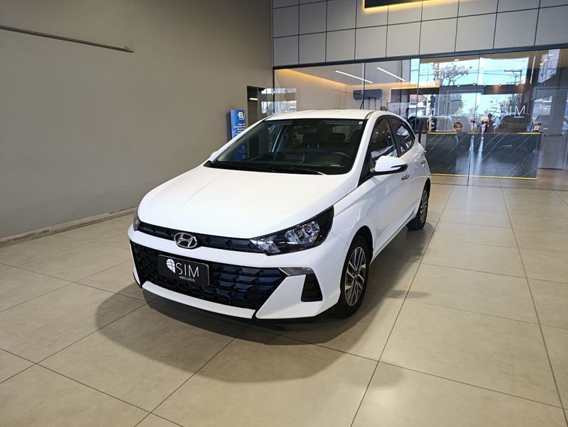 Hyundai Hb20 Limited 1.0 12v Mec. 2024/2025 SIM VEÍCULOS PORTO ALEGRE / Carros no Vale
