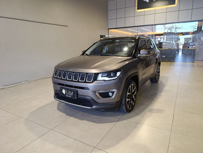 Jeep Compass Limited 2.0 4×2 16v 2018/2019 SIM VEÍCULOS PORTO ALEGRE / Carros no Vale