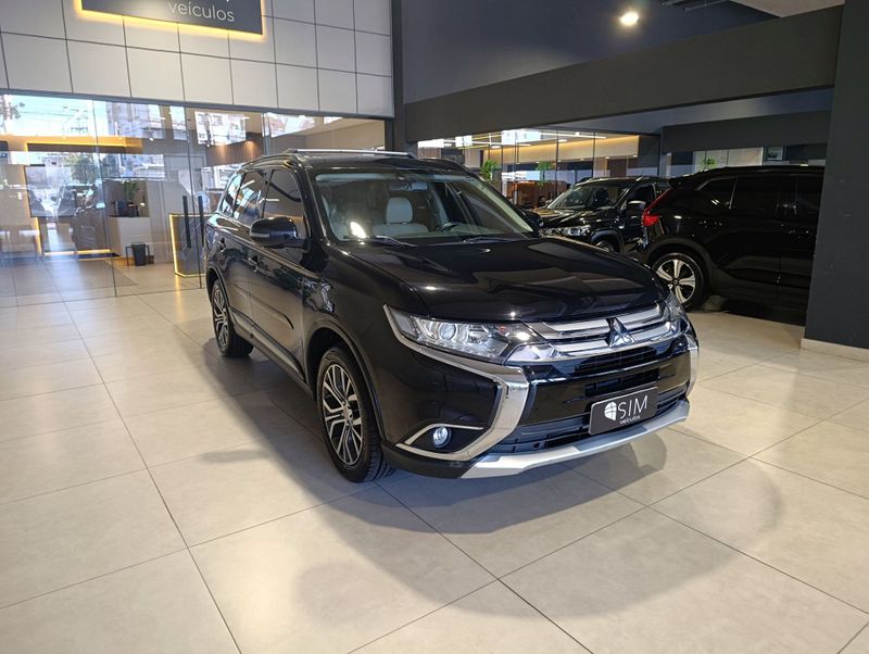Mitsubishi Outlander 3.0 Gt 4×4 V6 24v 2016/2016 SIM VEÍCULOS PORTO ALEGRE / Carros no Vale