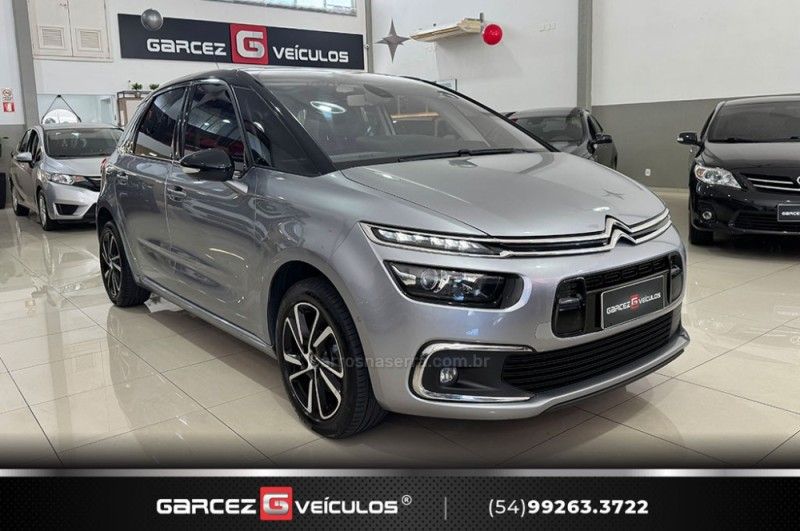 CITROËN C4 PICASSO 1.6 INTENSIVE 16V TURBO 2018/2019 GARCEZ VEÍCULOS BENTO GONÇALVES / Carros no Vale