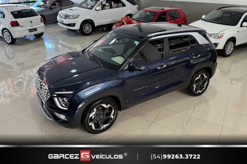 HYUNDAI CRETA 2.0 ULTIMATE 16V 2023/2023 GARCEZ VEÍCULOS BENTO GONÇALVES / Carros no Vale