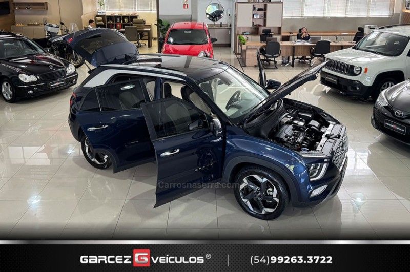 HYUNDAI CRETA 2.0 ULTIMATE 16V 2023/2023 GARCEZ VEÍCULOS BENTO GONÇALVES / Carros no Vale