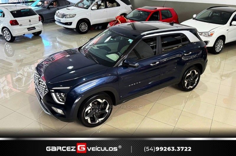 HYUNDAI CRETA 2.0 ULTIMATE 16V 2023/2023 GARCEZ VEÍCULOS BENTO GONÇALVES / Carros no Vale