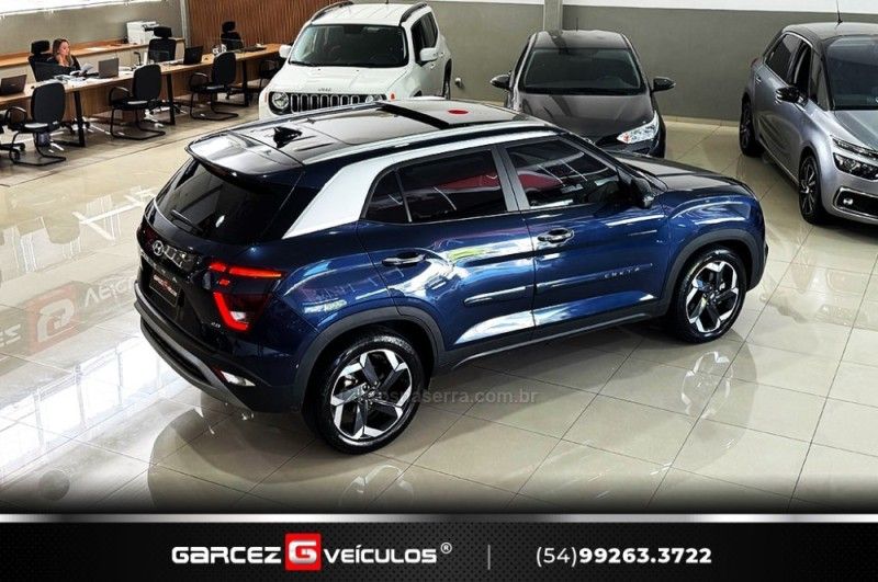 HYUNDAI CRETA 2.0 ULTIMATE 16V 2023/2023 GARCEZ VEÍCULOS BENTO GONÇALVES / Carros no Vale
