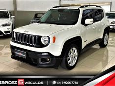 JEEP RENEGADE 1.8 16V LONGITUDE 2016/2017 GARCEZ VEÍCULOS BENTO GONÇALVES / Carros no Vale