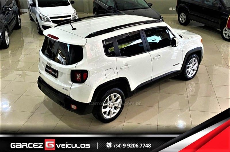 JEEP RENEGADE 1.8 16V LONGITUDE 2016/2017 GARCEZ VEÍCULOS BENTO GONÇALVES / Carros no Vale
