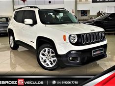 JEEP RENEGADE 1.8 16V LONGITUDE 2016/2017 GARCEZ VEÍCULOS BENTO GONÇALVES / Carros no Vale