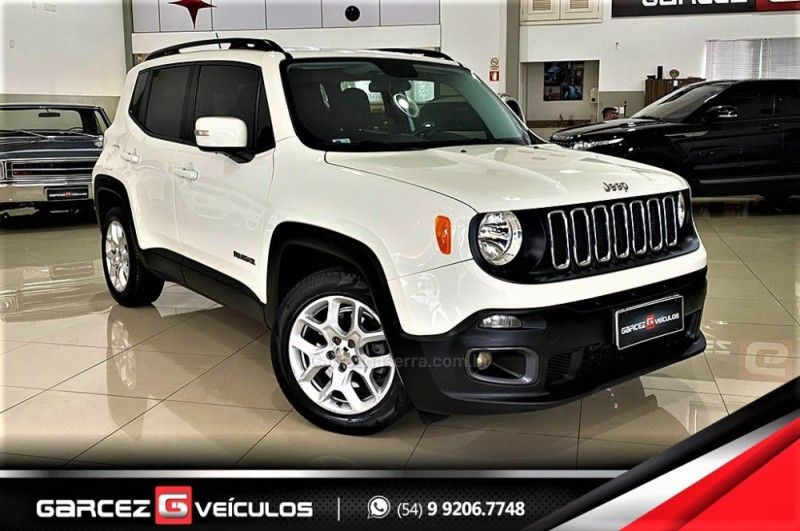 JEEP RENEGADE 1.8 16V LONGITUDE 2016/2017 GARCEZ VEÍCULOS BENTO GONÇALVES / Carros no Vale