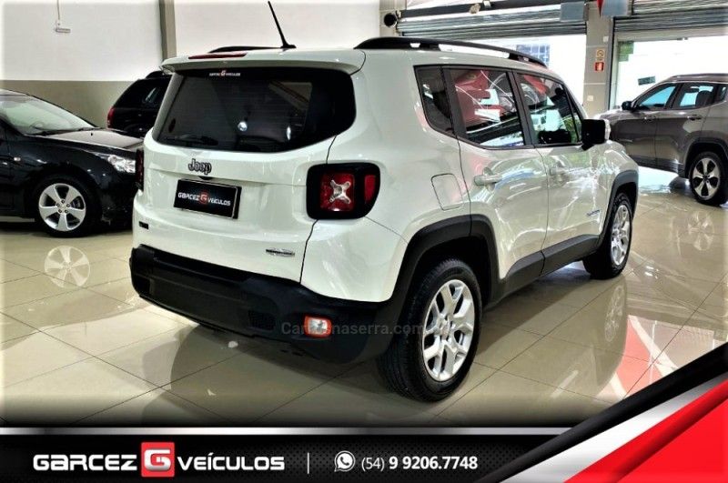 JEEP RENEGADE 1.8 16V LONGITUDE 2016/2017 GARCEZ VEÍCULOS BENTO GONÇALVES / Carros no Vale