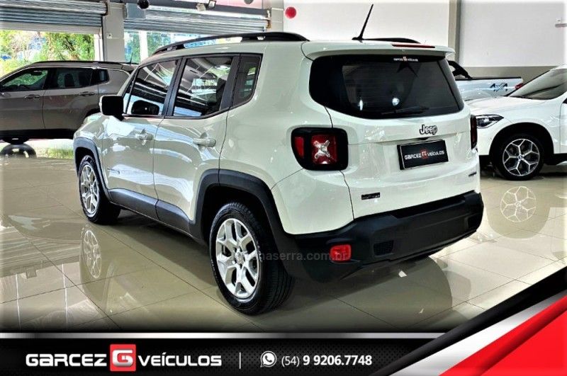 JEEP RENEGADE 1.8 16V LONGITUDE 2016/2017 GARCEZ VEÍCULOS BENTO GONÇALVES / Carros no Vale