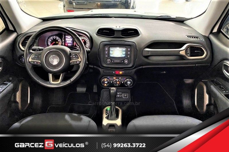 JEEP RENEGADE 1.8 16V LONGITUDE 2016/2017 GARCEZ VEÍCULOS BENTO GONÇALVES / Carros no Vale