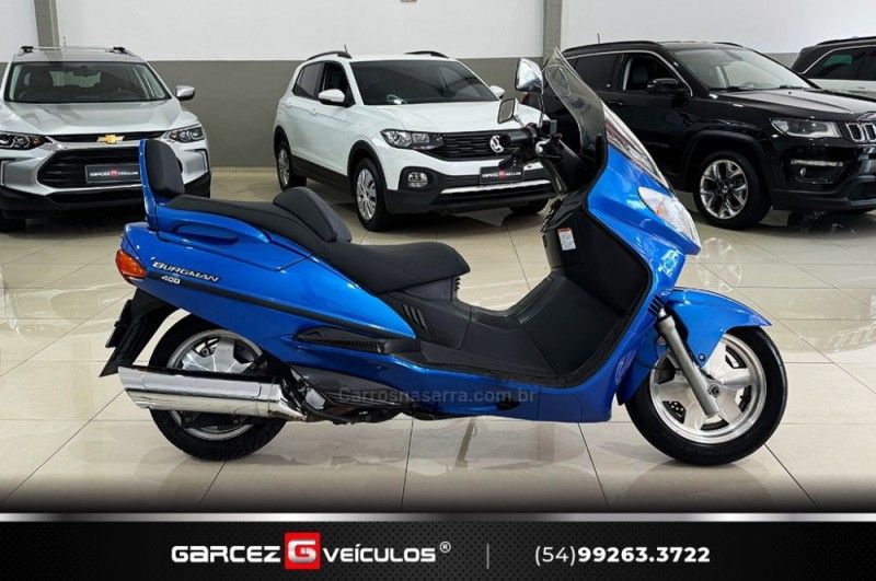 SUZUKI BURGMAN 400 2001/2001 GARCEZ VEÍCULOS BENTO GONÇALVES / Carros no Vale