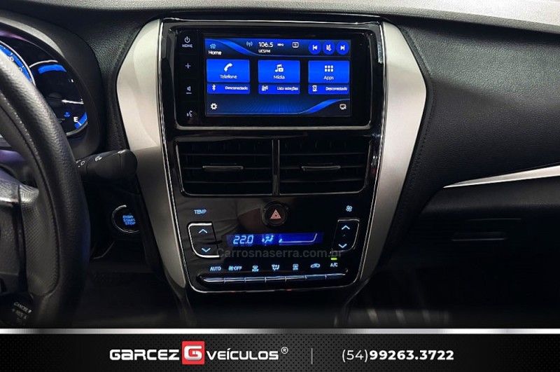 TOYOTA YARIS 1.5 16V SEDAN XL PLUS TECH MULTIDRIVE3 2021/2022 GARCEZ VEÍCULOS BENTO GONÇALVES / Carros no Vale TOYOTA YARIS 1.5 16V SEDAN XL PLUS TECH MULTIDRIVE3 2021/2022 GARCEZ VEÍCULOS BENTO GONÇALVES / Carros no Vale