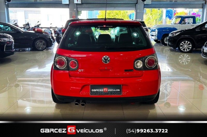 VOLKSWAGEN GOLF 1.8 MI GTI 20V 193CV TURBO 2008/2009 GARCEZ VEÍCULOS BENTO GONÇALVES / Carros no Vale