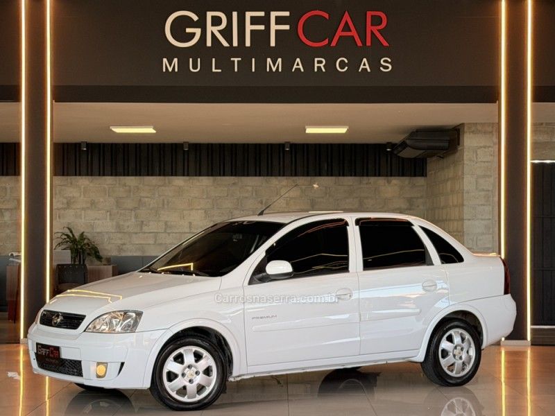 CHEVROLET CORSA 1.4 MPFI PREMIUM SEDAN 8V 2007/2008 GRIFFCAR MULTIMARCAS DOIS IRMÃOS / Carros no Vale