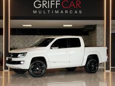 VOLKSWAGEN AMAROK 2.0 HIGHLINE 4X4 CD 16V TURBO INTERCOOLER 2015/2015 GRIFFCAR MULTIMARCAS DOIS IRMÃOS / Carros no Vale