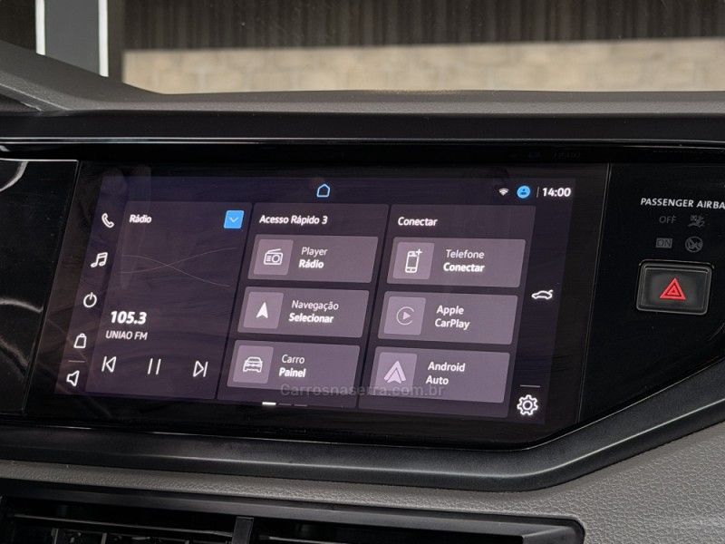 VOLKSWAGEN VIRTUS 1.0 200 TSI COMFORTLINE 2021/2022 GRIFFCAR MULTIMARCAS DOIS IRMÃOS / Carros no Vale