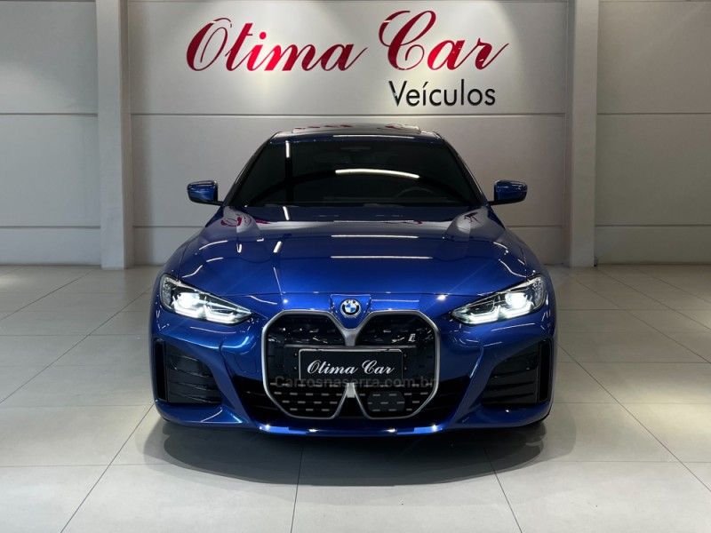 BMW I4 E-DRIVEP 35 M SPORT ELÉTRICO 2023/2023 ÓTIMA CAR FLORES DA CUNHA / Carros no Vale