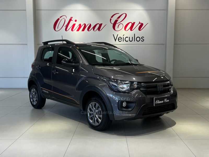 FIAT MOBI 1.0 TREKKING 8V 2024/2024 ÓTIMA CAR FLORES DA CUNHA / Carros no Vale