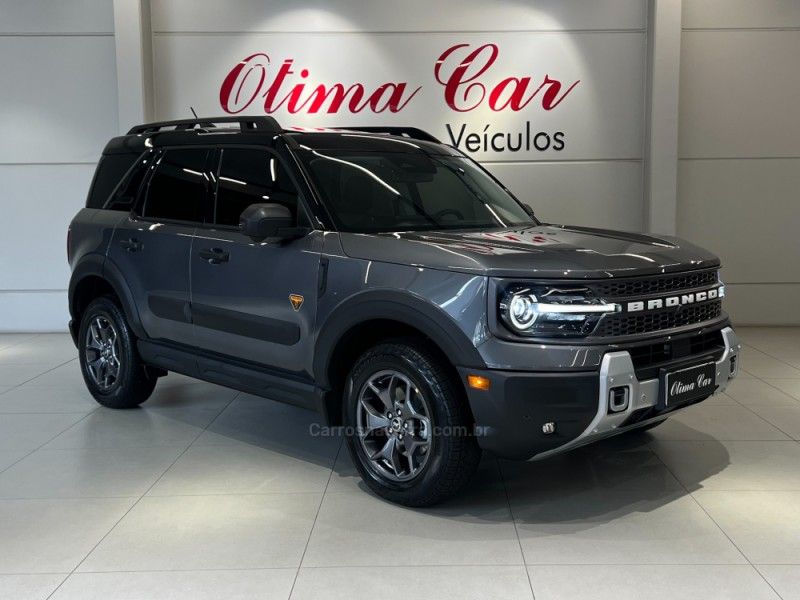 FORD BRONCO 2.0 SPORT BADLANDS 16V 2025/2025 ÓTIMA CAR FLORES DA CUNHA / Carros no Vale FORD BRONCO 2.0 SPORT BADLANDS 16V 2025/2025 ÓTIMA CAR FLORES DA CUNHA / Carros no Vale