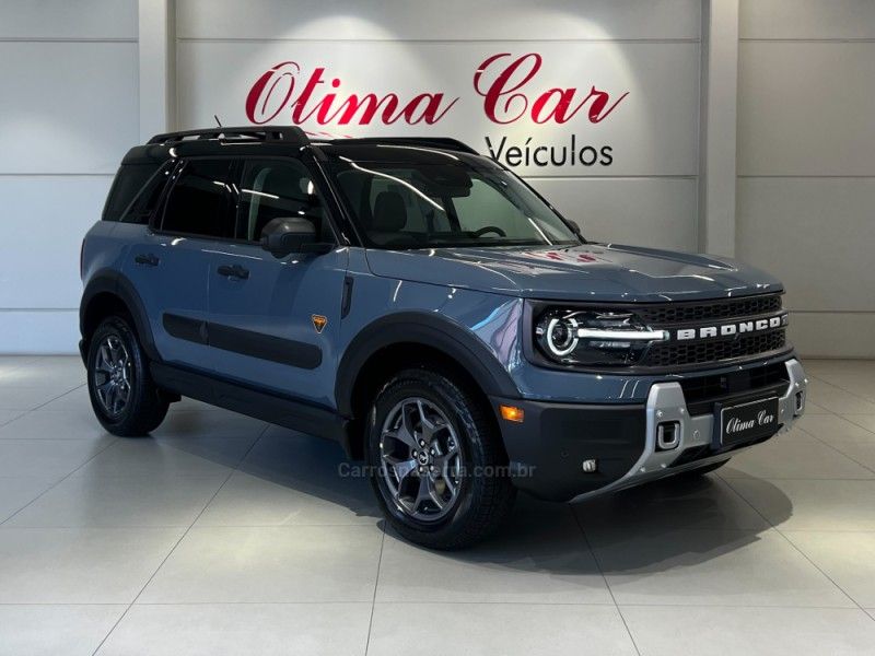 FORD BRONCO 2.0 SPORT BADLANDS 16V 2025/2025 ÓTIMA CAR FLORES DA CUNHA / Carros no Vale
