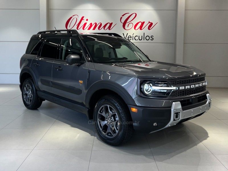 FORD BRONCO 2.0 SPORT BADLANDS 16V 2025/2025 ÓTIMA CAR FLORES DA CUNHA / Carros no Vale