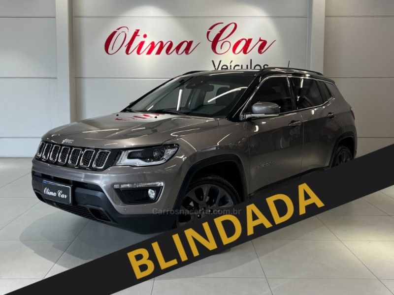 JEEP COMPASS 2.0 16V LIMITED 4X4 2018/2019 ÓTIMA CAR FLORES DA CUNHA / Carros no Vale